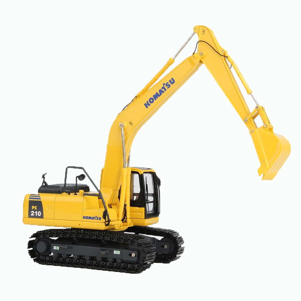 1/50 Scale Alloy PC210 Engineering Vehicle Hydraulic Excavator Diecast Model Toy Collection