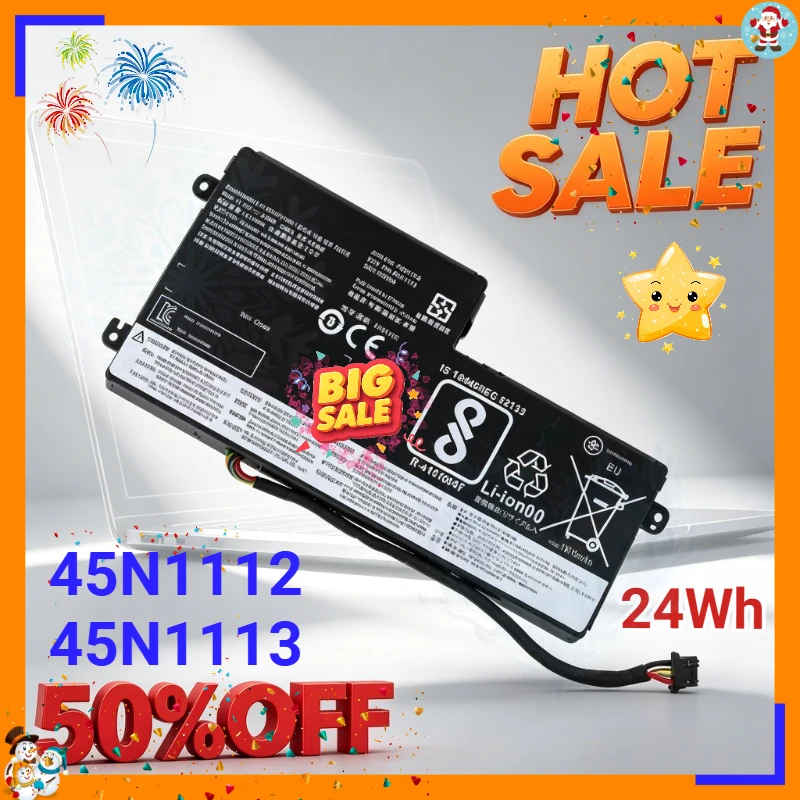 24Wh 45N1112 45N1111 45N1108 L450 45N1110 Internal Battery for Lenovo ThinkPad T450 T450S T440 T440S X240S X240 X270 X260 X250