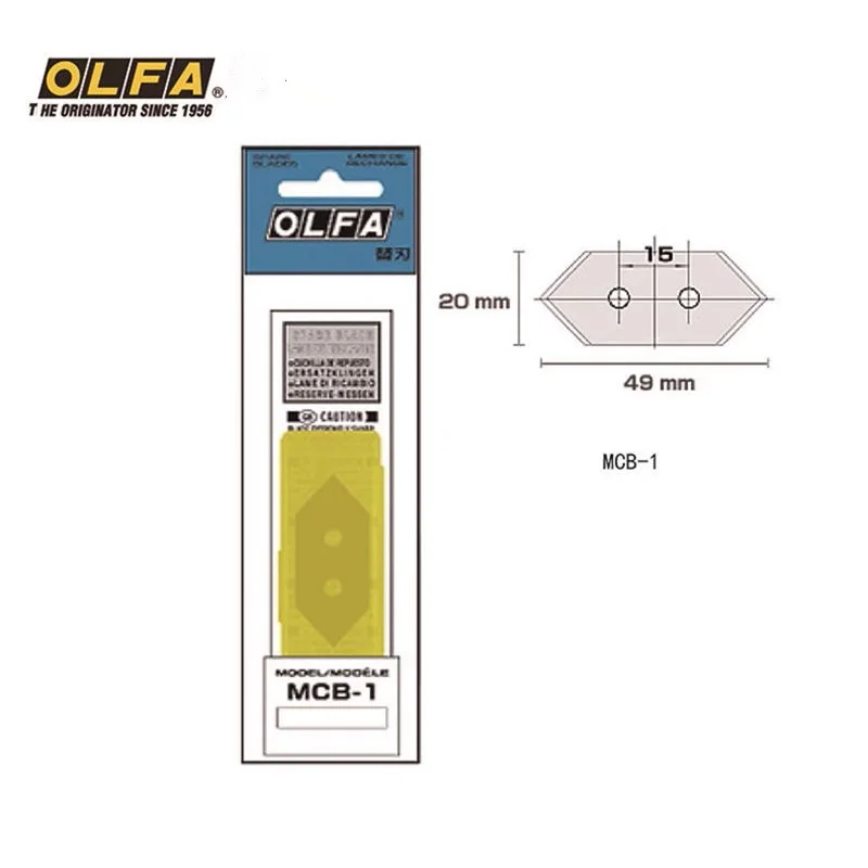 OLFA MCB-1 5 Pcs 45 Degree Angular Mouth MC-45 MC-45 (DX) MC-45 (DX) MC-45 Photo Frame Dedicated Photo Frame Knife