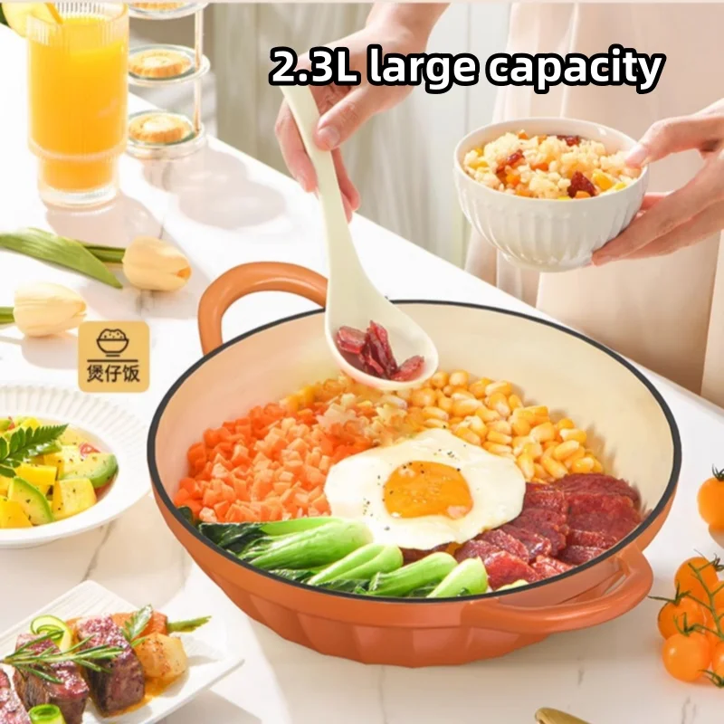 Ollas para sopa y Stock, olla esmaltada de hierro fundido, olla para estofado, olla para mariscos, Wok para el hogar, estofado, Cocina de Inducción antiadherente, Gas Universal