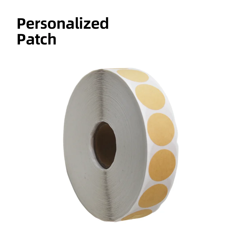2000 pieces/pack shooting target 0.78 inches brown beige IPSC shooting target sticker shooting target center hole shooting Patch