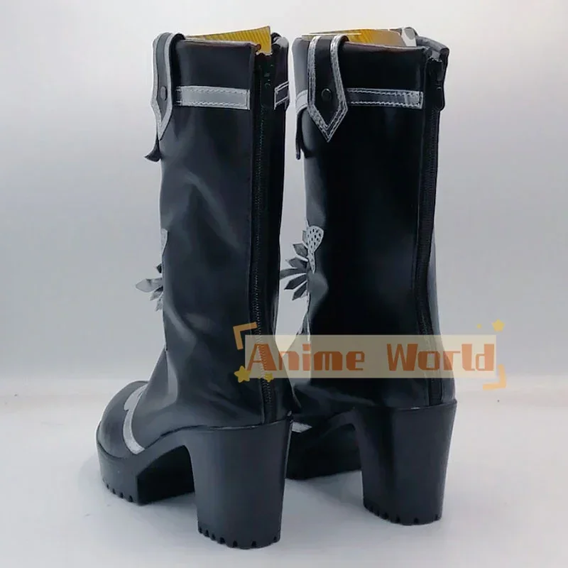 Black Butler Ciel Phantomhive 15th Anniversary Scarpe Cosplay Dimensioni personalizzate Carnevale di Halloween Natale