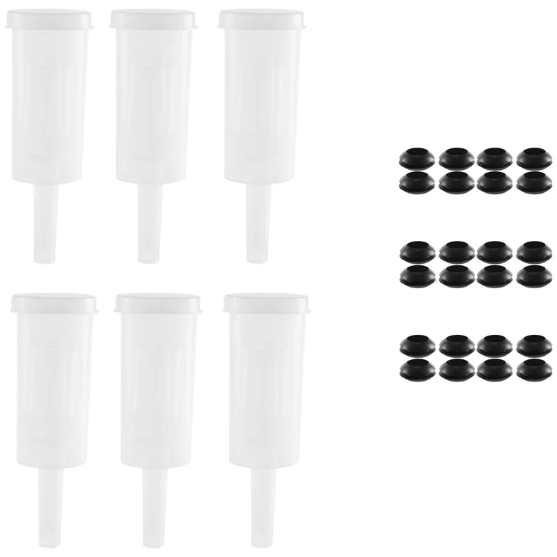 

Надежные воздушные шлюзы для ферментации, воздушный шлюз для ферментации с силиконовой втулкой, для консервации, пива, вина, капусты