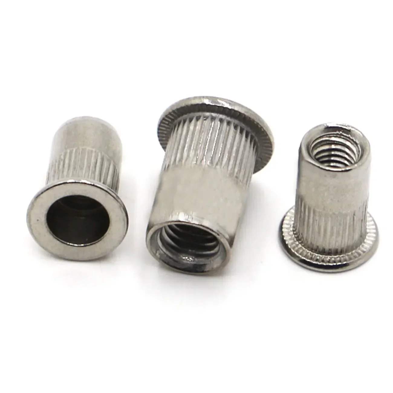 M3 M4 M5 M6 M8 M10 M12 304 Stainless Steel Rivnut Small Countersunk Head Riveted Nuts Insert Nutsert Cap Rivet Nut  10 15 20PCS