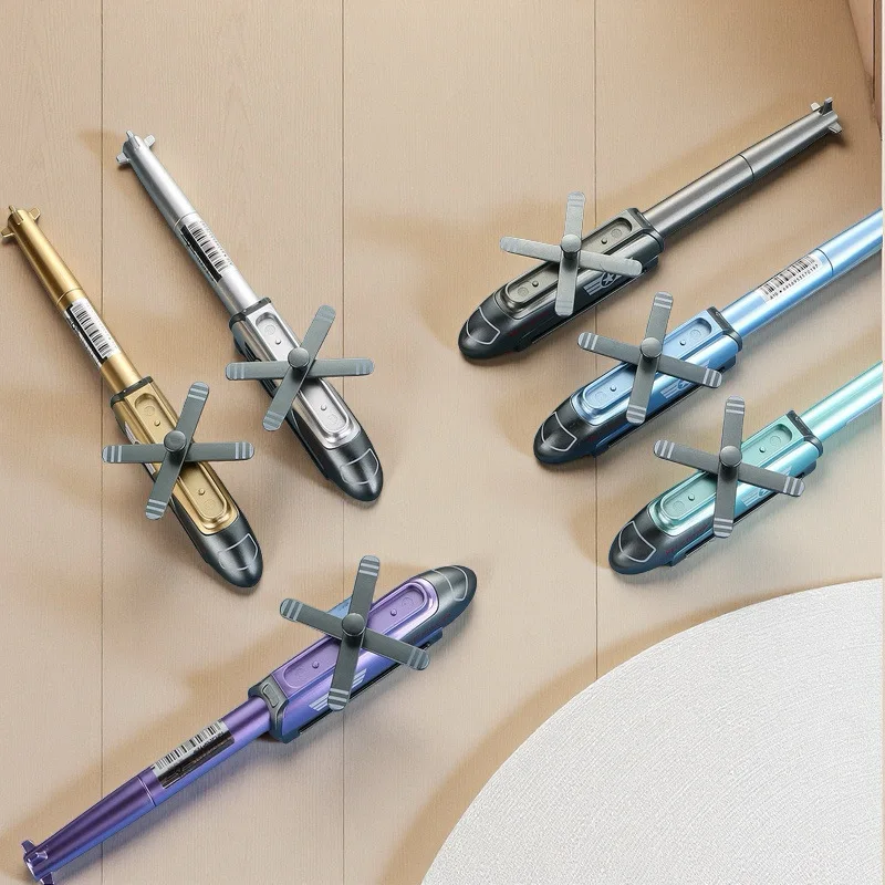 Kreative Intercontinental Missile Fighter Hubschrauber Design Student Gel Stift Simulation Schreiben Stressabbau Spielzeug Stift Junge Geschenk – Detail 3