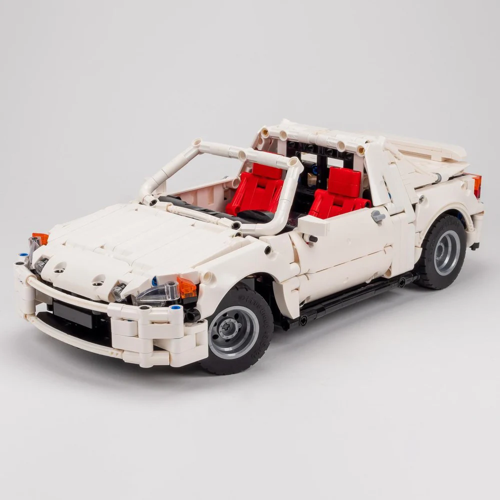 

Конструктор MOC CR-X del Sol Speed Champion: Классическая модель гоночного автомобиля для детей, развивающая игрушка, подарок, технологичные строительные блоки