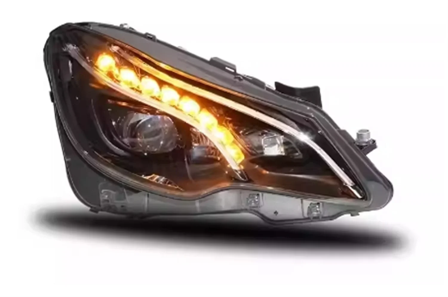 Car Led Headlight Angel Eye for Mercedes Benz W207 Daytime Running Light Turn Signal