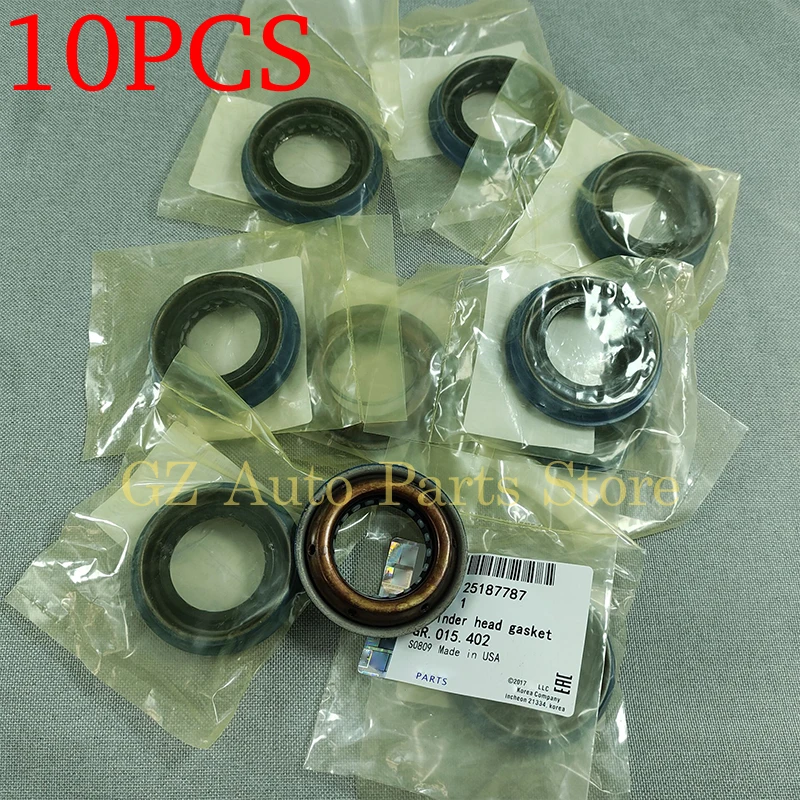 

10PCS Crankshaft Seal Oil Seal For Chevrolet Cruze Nubira Lacetti Epica Daewoo Opel 25187787