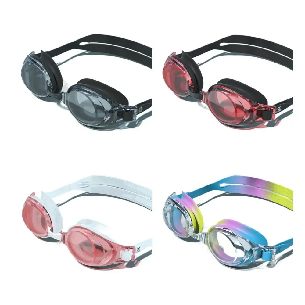 Anti-fog Swim Goggles Silicone Mirror Frame 0~-9.0 Diving Swimming Goggles Clear Vision No Leakage Shortsighted Swimming Glasses