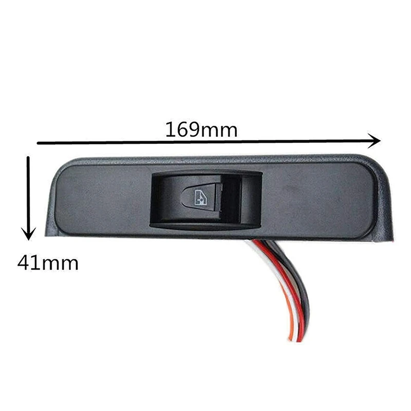 12V Car Universal Crescent Power Window Switch Kit Car Power Window Switch Car Window Kit Automotive Accessories