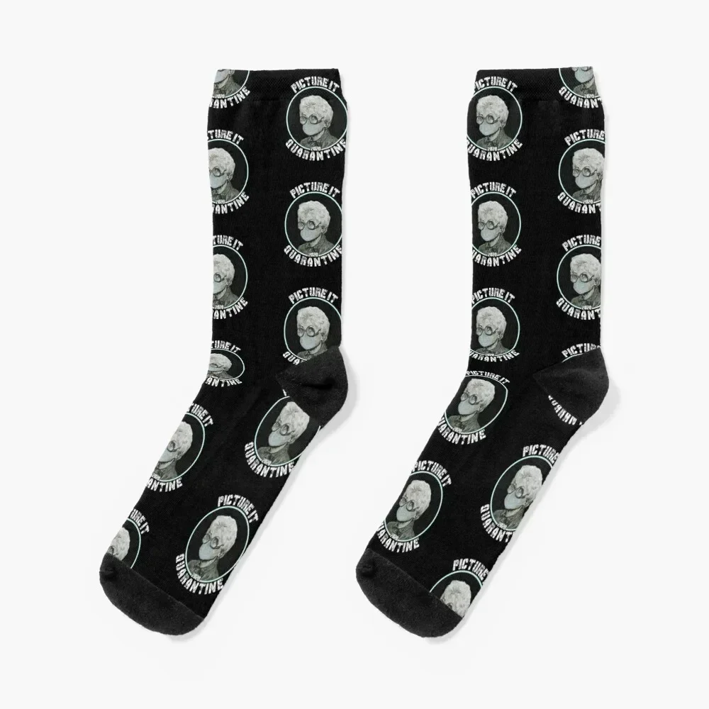 

Golden girls picture it 2020 quarantine Socks custom sports sheer set Mens Socks Women's