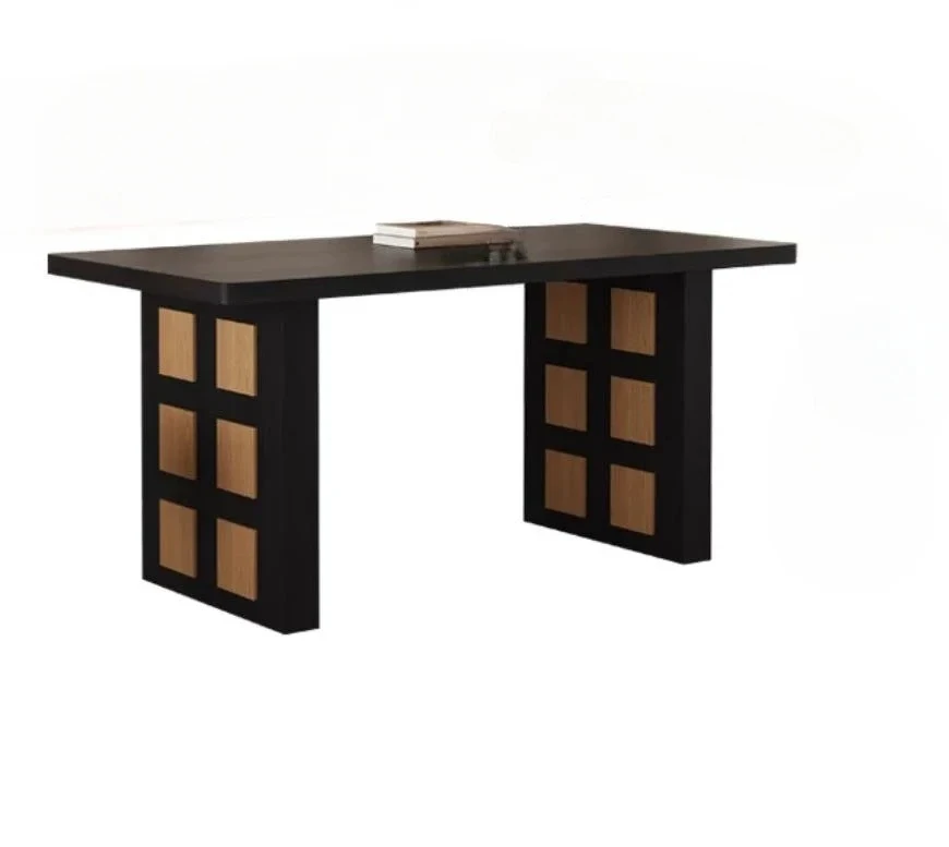 

Medieval style dining table French style dining table simple wabi style solid wood home French retro dining table