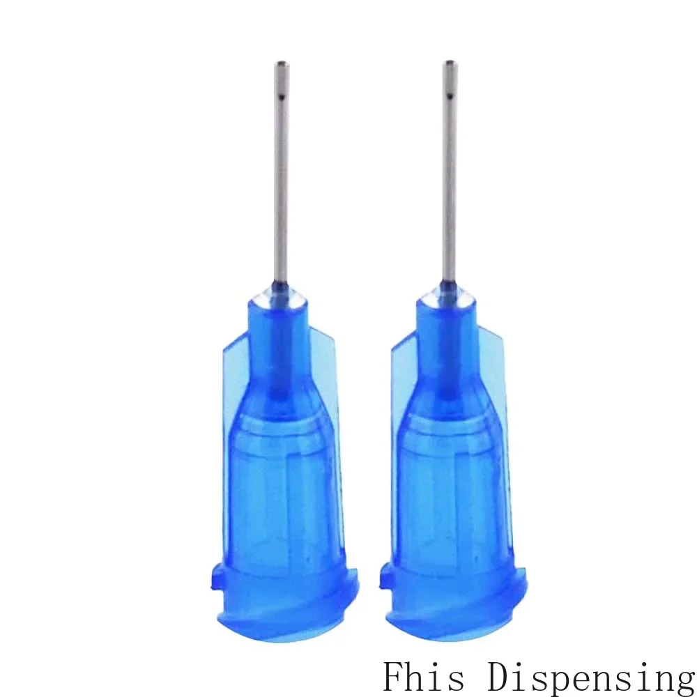 

Pack of 100 Flat Nozzle 0.5 " Pipe Length Dispensing Needles 22G