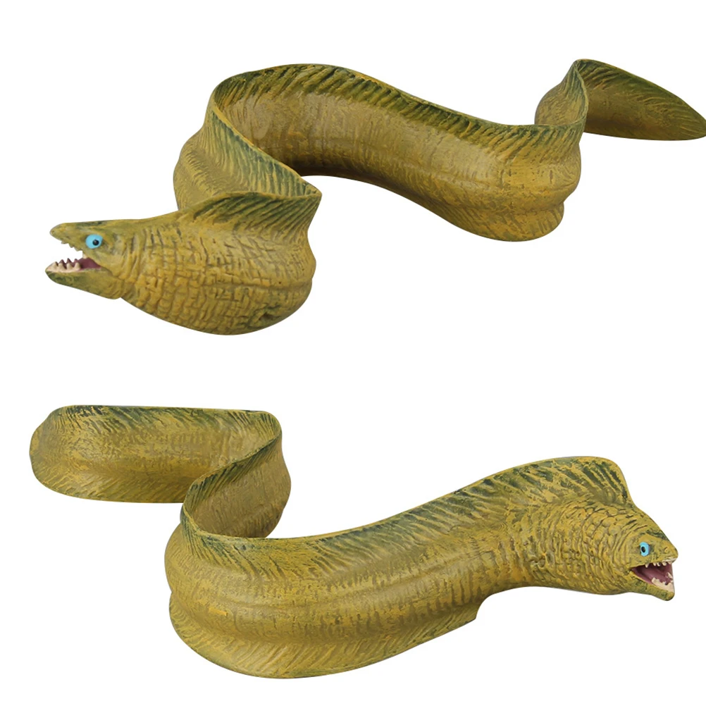 

Eel Ornaments Model Marine Animal Simulated Decor Decoration Decorate Child