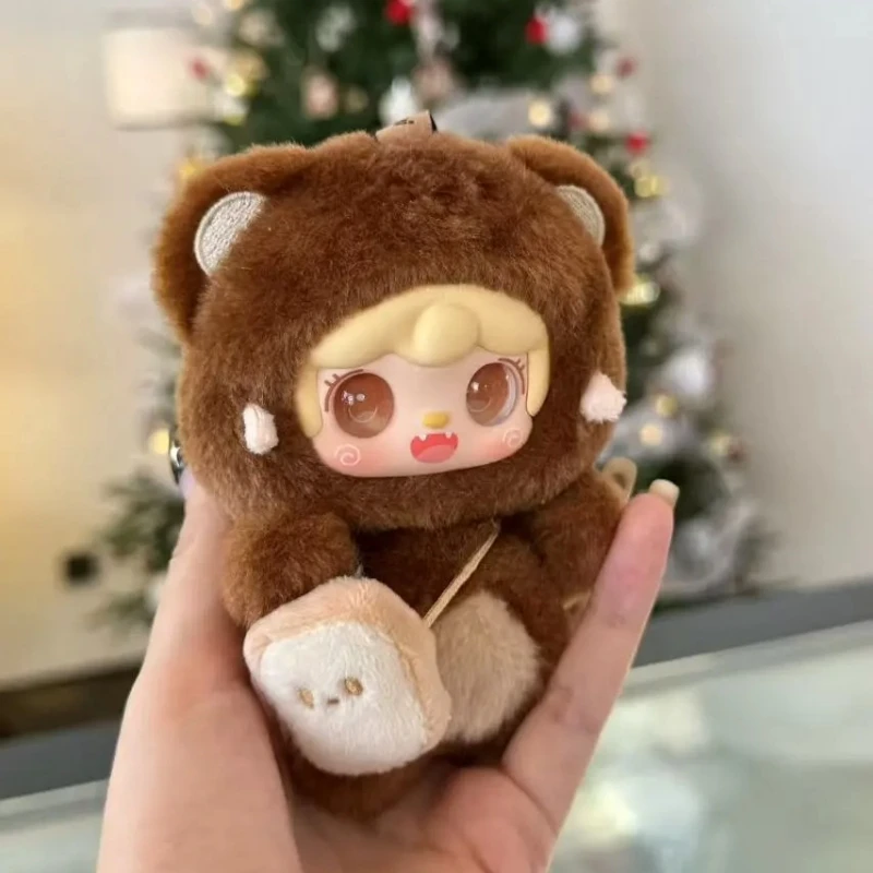 

Genuine Yooki V4 Take A Bite Of Bear Series Blind Box Cute Vinyl Plush Doll Bear Model Decoration Children Toy Mystery Box Gift