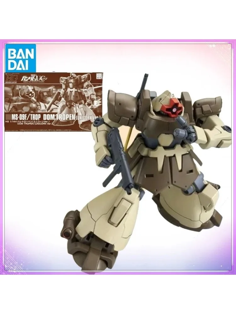 Na Stanie Oryginalny Bandai HG MS-09F/TROP DOM TROPEN UNICORN Ver. Anime Model Kit Figurka Akcji Zabawki do Składania Ozdoby Prezent MVC — 2