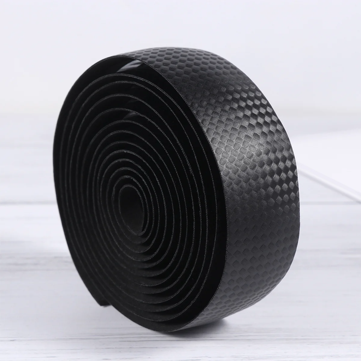 

1 Set Black Carbon Fiber Shock-Absorbent Handlebar Tape Non-Slip Bicycle Grip For Road Mountain Bike Cycling Long Rides Outdoor