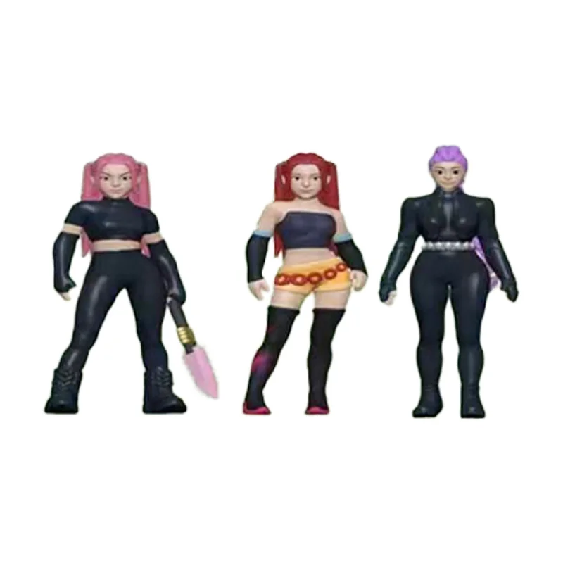 Boîte aveugle de chasse démon Kpop, série de figurines de tigre, jouet de décoration de bureau, Statues d'ornement, cadeaux d'halloween/noël pour enfants, 2026