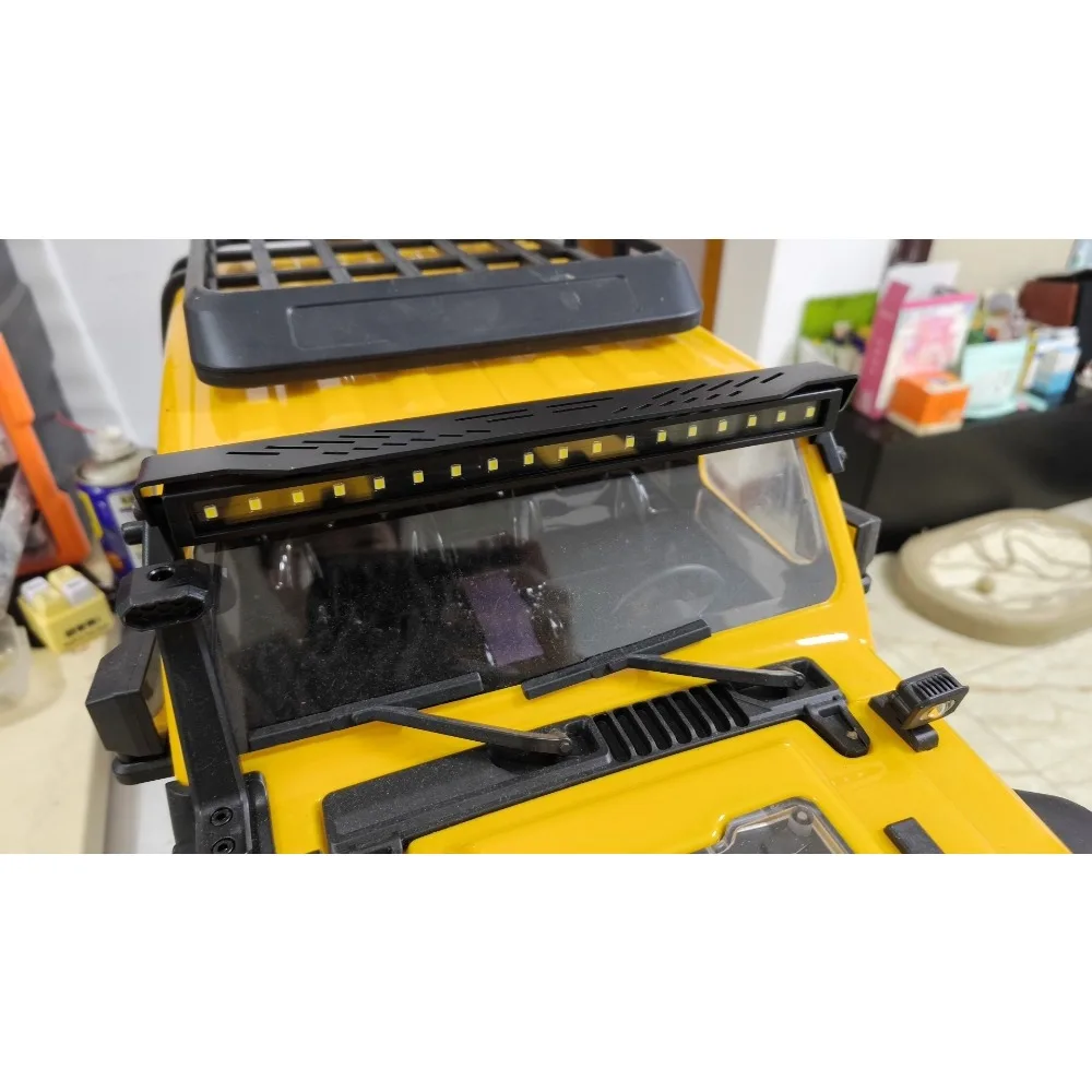 RC Crawler Upgrade Parts Metal Light Guard Plate for CK5811 1/7 Custom Anti‑Collision Protector Replacement Spare Accessories