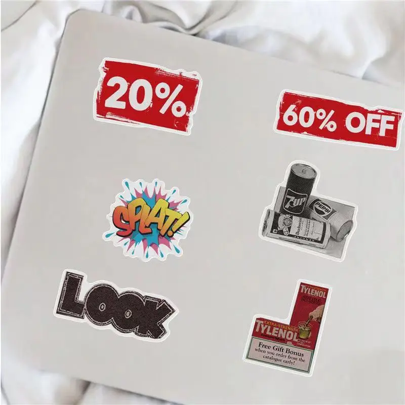 10/30/50pcs Discounts Sales Creative Graffiti Stickers DIY Bike Helmet Skateboard Phone Case Decorative Decal Sticker Kids Toy