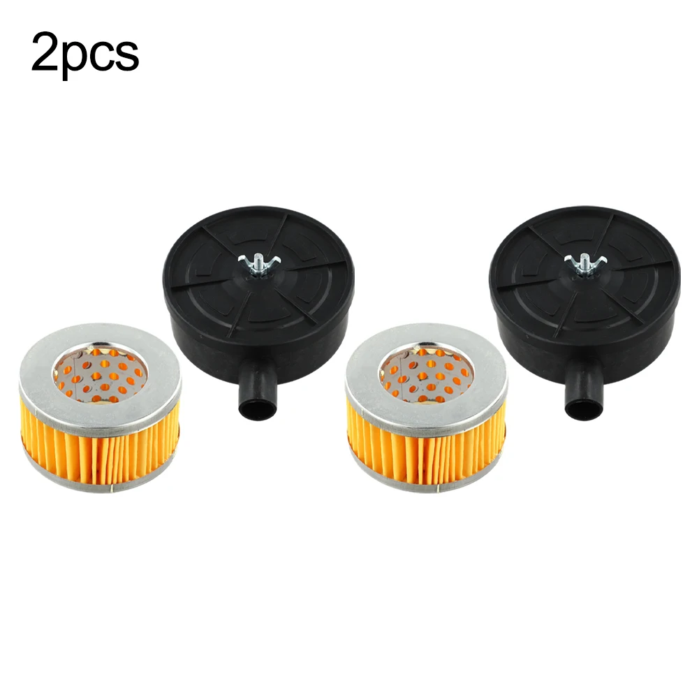 Noise Reduction Muffler with Air Filter for 20mm Air Compressor Pumps Accessories Suitable for Piston Compressors Plastic Paper
