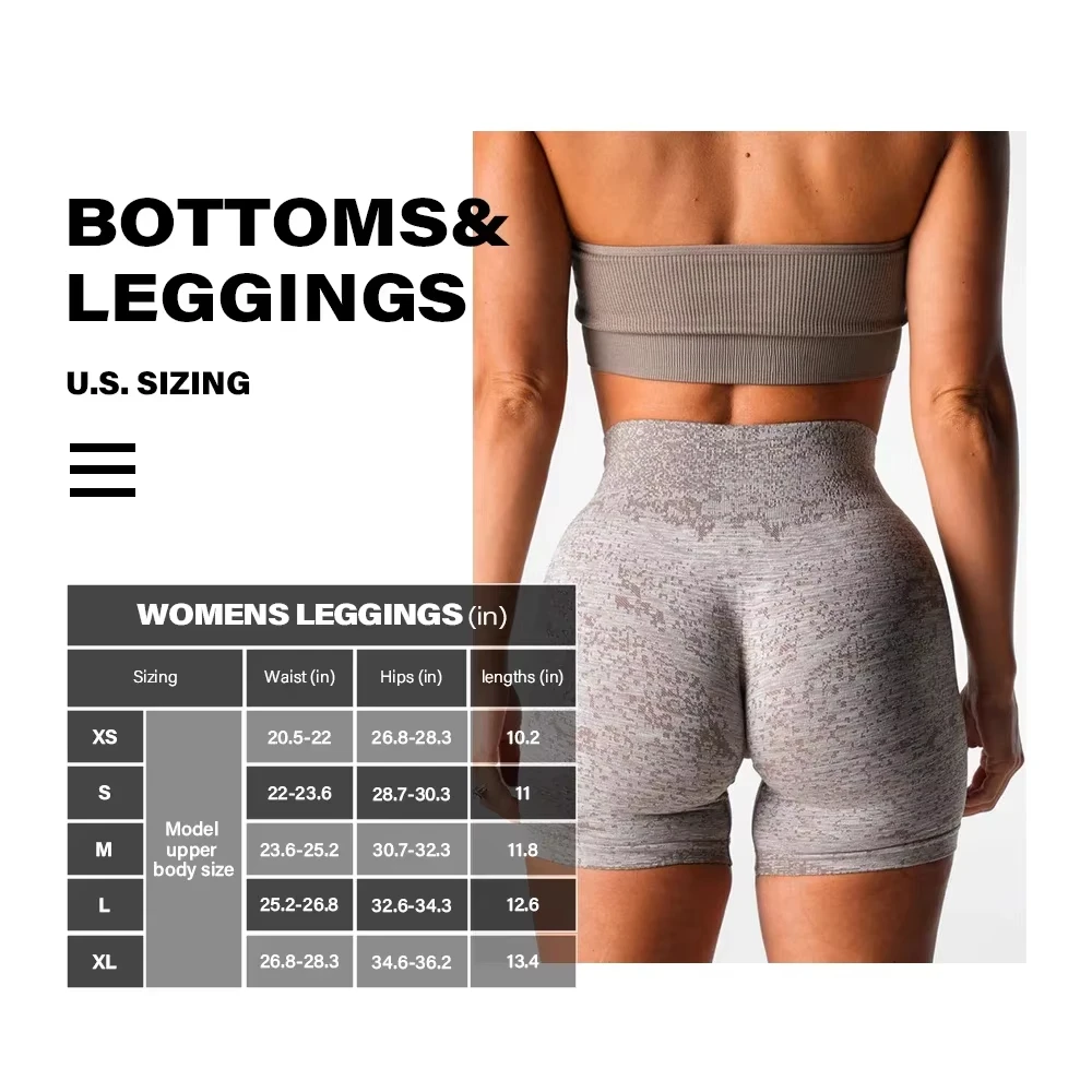 TKITK Digital Seamless Shorts Women Soft Workout Tights Fitness Outfits Spandex Yoga short Gym Wear image 6