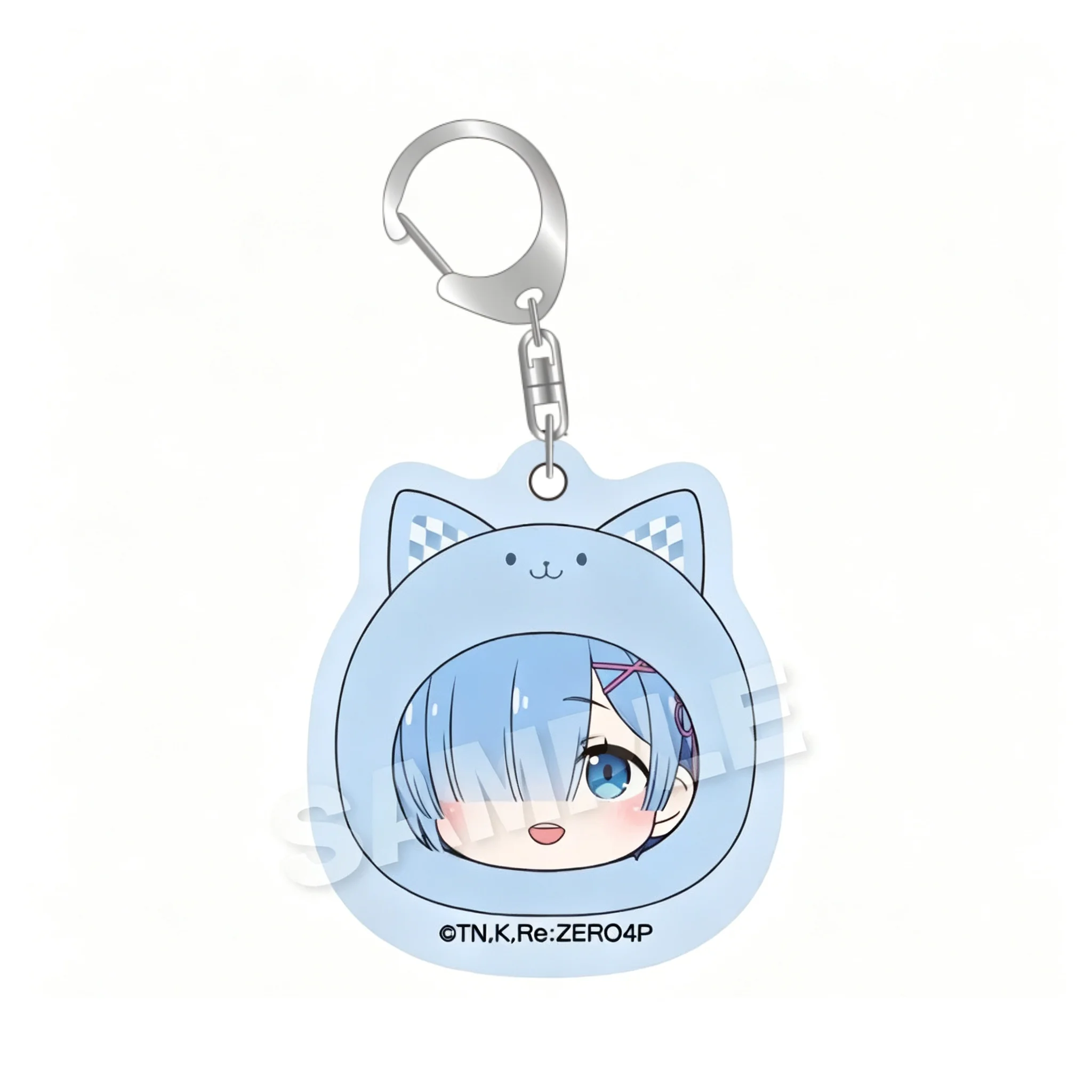 New 2026 Bag Acrylic KeyRing Anime Lovers Re:Zero - Starting Life In Another World As A Gift For Fans Exquisite Product Keychain