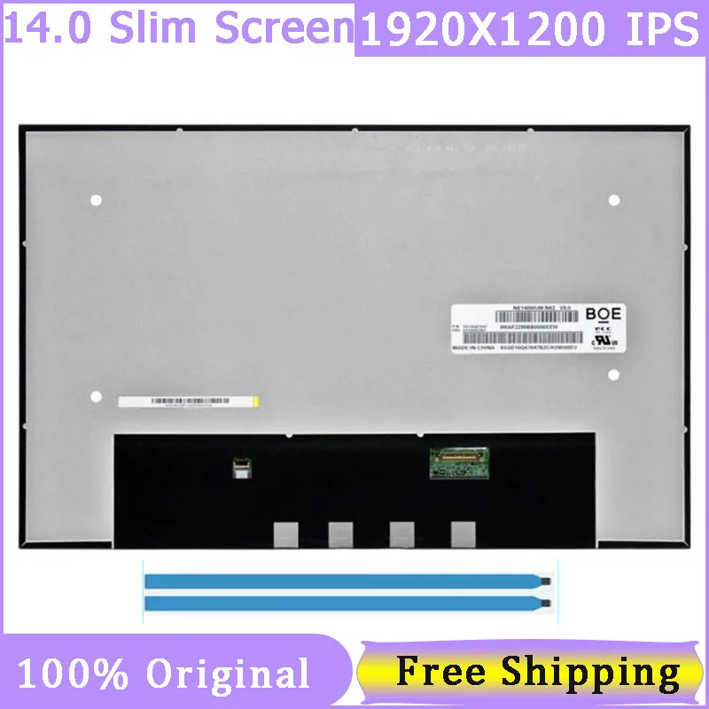 14'' Inch 30 Pin Screen LP140WU1-SPB2 NE140WUM-N62 B140UAN02.1 LP140WU1-SPB1 MNE007JA1-1 LED Display Matrix New Replacement