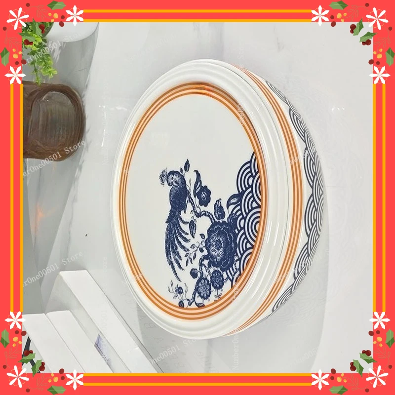 For Creative Dinnerware Ball Ceramic 7 Piece Bowls Plates Set Home