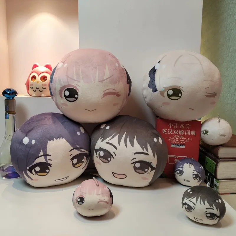 GIRLS BAND CRY Anime ISERI NINA KAWARAGI MOMOKA SUBARU AWA Rupa 10cm lindo colgante mochila llavero regalo de Navidad