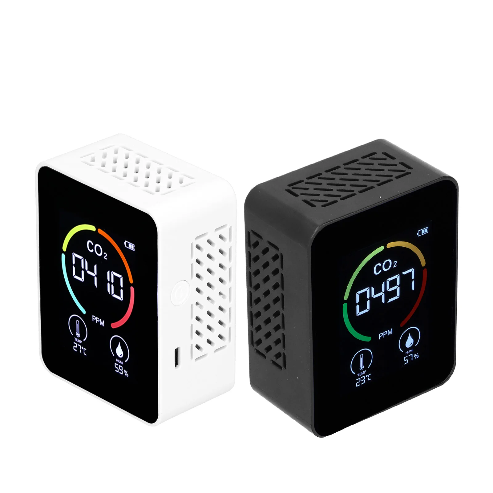 Детектор углекислого газа, несколько сцен, красочный цифровой дисплей, анализатор качества воздуха для спальни, кухни, гостиной