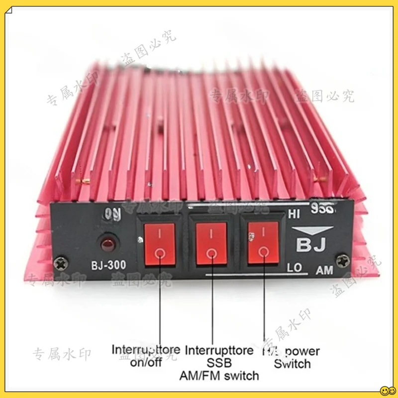 300W CB Radio Amplifier, BJ-300 HF Power Booster for 3-30MHz Communication