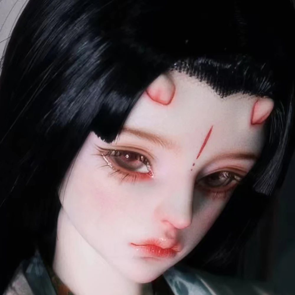 

1/4 BJD Doll Head No Makeup Resin Material DIY Doll Accessories No Makeup Toys