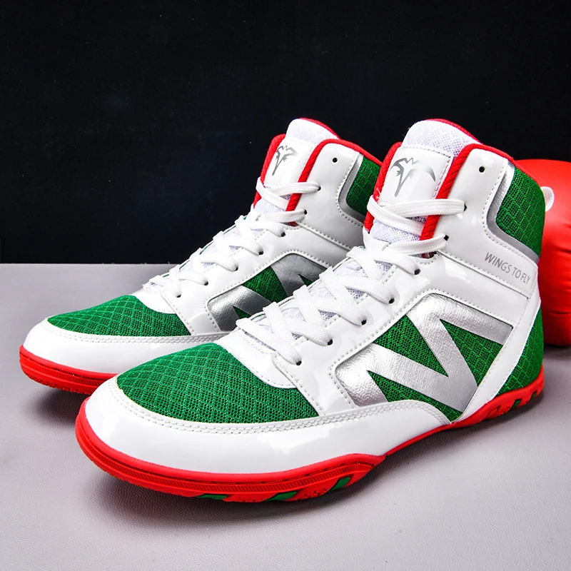 Designer Brand Gym Training Sneaker Men Anti Slip Boxing Sports Shoes for Man Rubber Sole Mens Wrestling Sneakers
