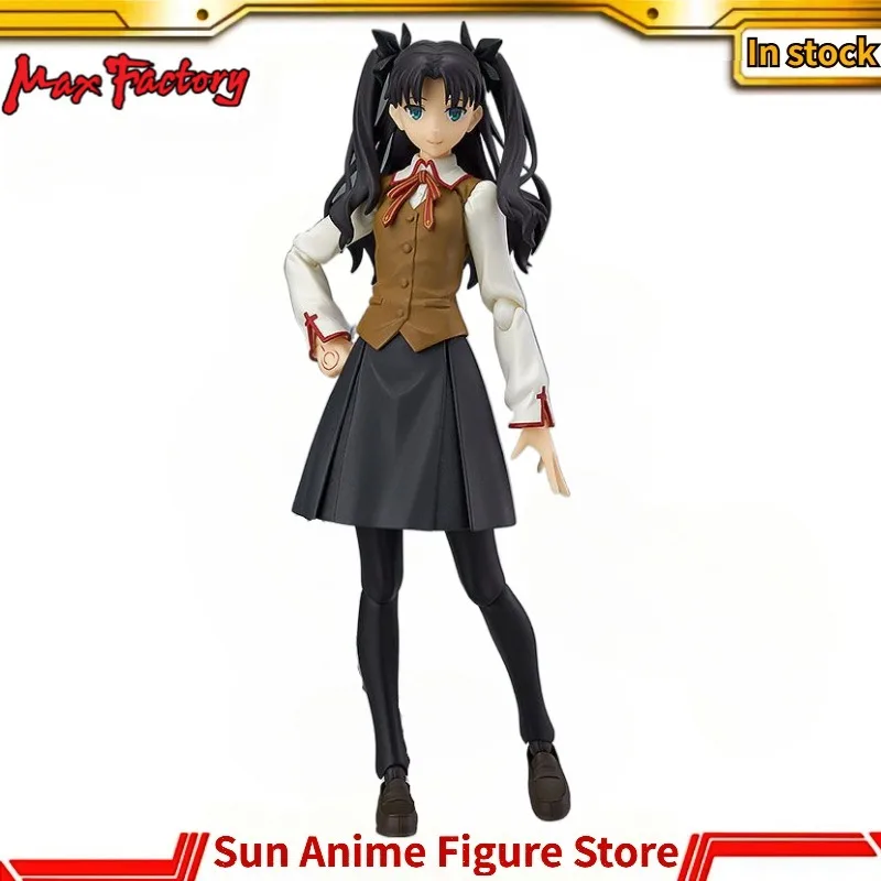 В наличии Оригинальная фигурка Max Factory Fate/stay Night UBW Тоусака Рин 2.0, 14 см, аниме-фигурка, игрушка, подарок, украшение