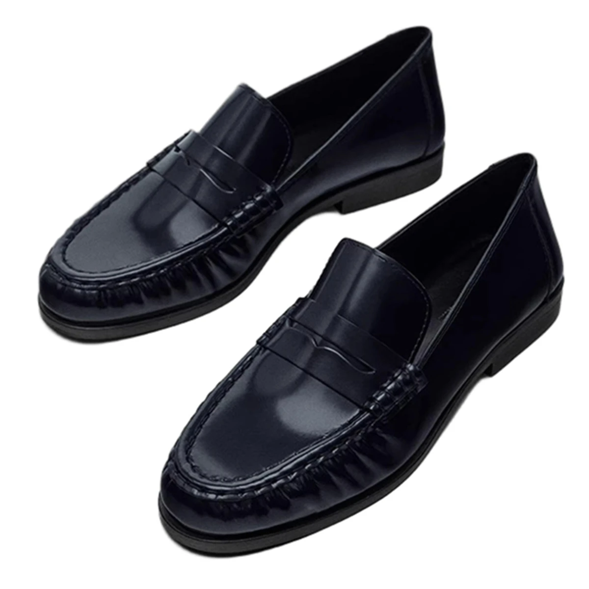 

Jenny & Dave 2026, британские модные женские туфли из натуральной кожи с круглым носком и мелким ретро-обувь, повседневные женские лоферы на плоской подошве в британском стиле