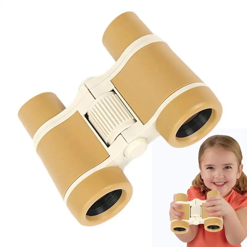 Kids Binoculars Educational Toys Telescope For Girls Portable Binoculars With Lanyard For Sports Activities Camping Hunting