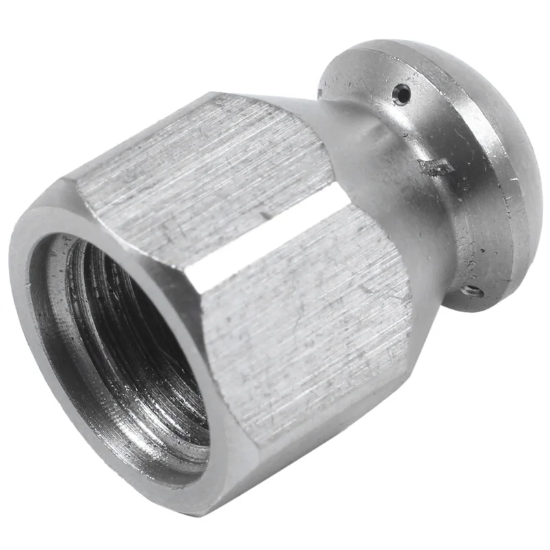 A68M-4X الأنابيب Jetter غسالة الضغط استنزاف المجاري تنظيف الأنابيب Jetter فوهة دوارة 5 طائرة (1/4 بوصة)