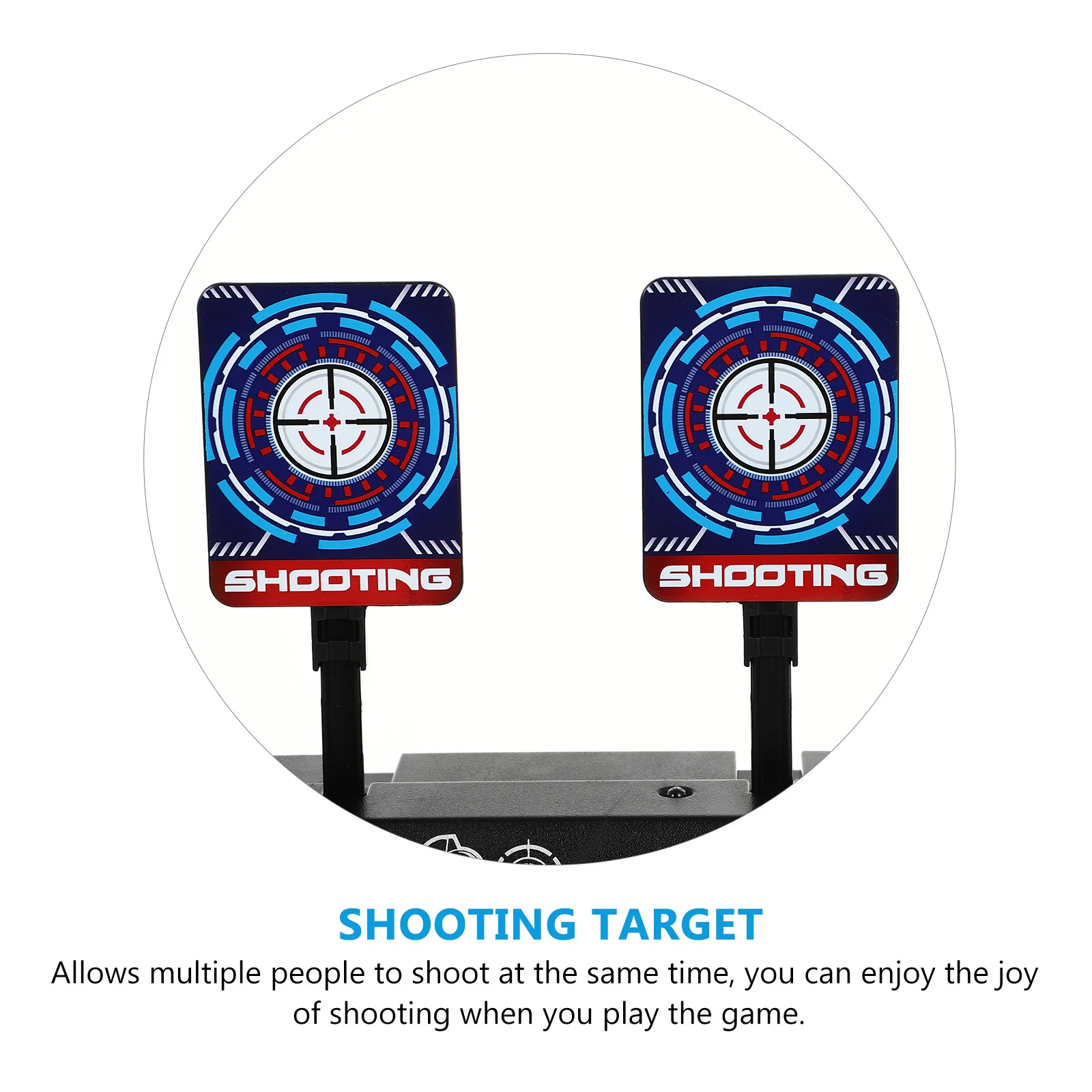 1 Set 1 Set Scoring Target Auto Return Hohe Präzision Langlebig Für Spiel Schießen Training Multi Player Spaß
