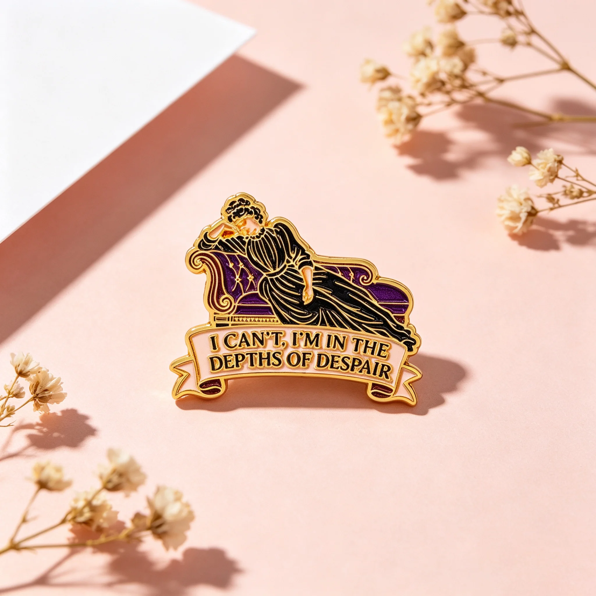 Animal Quote Feminist Theme Enamel Pins Otter Owl Brooch Lapel Pin Badge on Clothing Accessory Fashion Jewelry Gift For Friend