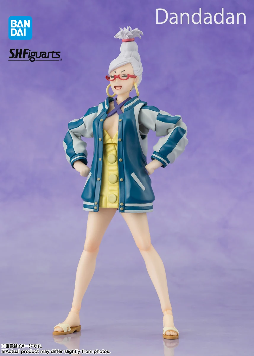 

В наличии Bandai S.H.Figuarts Dandadan Reiko Ayase (Spirit Medium) 14,5 см ПВХ фигурка высокодетальная Коллекционная модель игрушки Gif