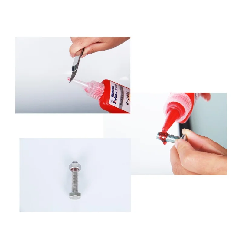 Kafuter 50G K-0271 Screw glue Anaerobic adhesive thread locking adhesive Medium viscosity High strength threadlocker