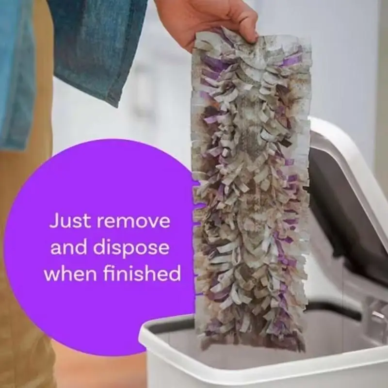 

10/15 шт. сменные накладки для швабры, легкосменная сменная ткань для швабр, моющаяся нетканая ткань для сильного удаления 87HA