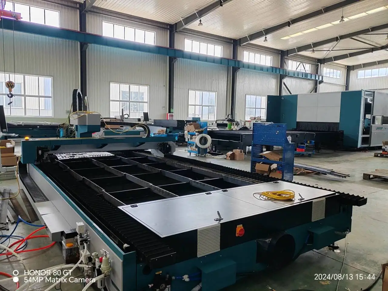 Single Platform Laser Cutting Machine CNC Bevel Cutting Oscillating Cutting 45 Degree Bochu FCSUT FSG9100(i3)AB B46(QD,200)