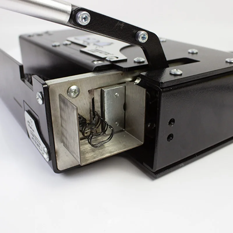 Double Coil Shearing Machine Digital Counting Binding Wire Cutter for Printing Shops