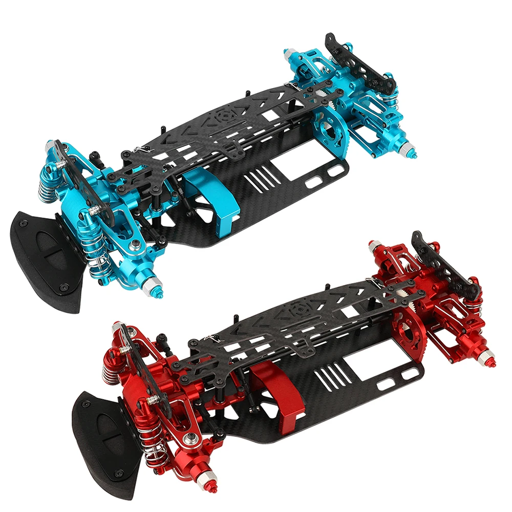 Aluminum Alloy Front and Rear Gearbox Housing Kit for Tamiya TT01