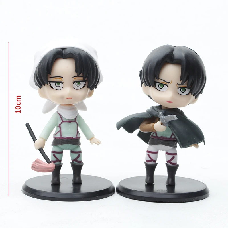 1pc random color Collectible Action Figures - Attack on Titan Characters, Cake Topper & Car Decoration