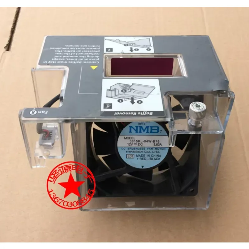 NMB-MAT 3615ML-04W-B76 ML570 ML570G2 279371 -001 DC 12V 1,60A Lüfter