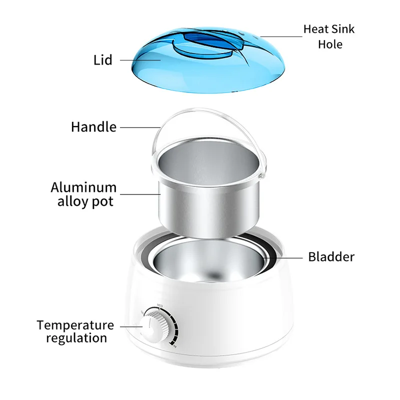多機能脱毛ワックスマシン,ポータブル電気ワックスヒーター