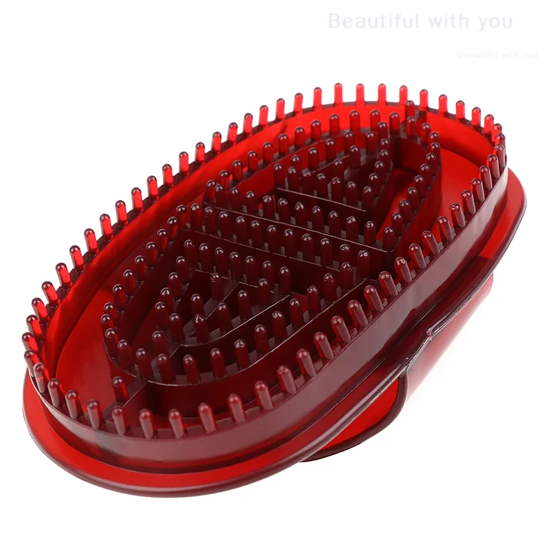 Hand Massage Brush Hand-Held Resin Body Brush Massager Relieve Tense Muscles